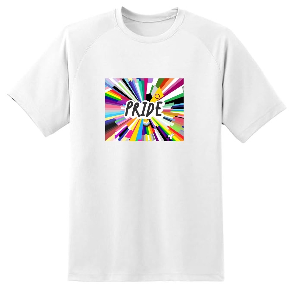 Pride Unisex Round Neck T-Shirt-White