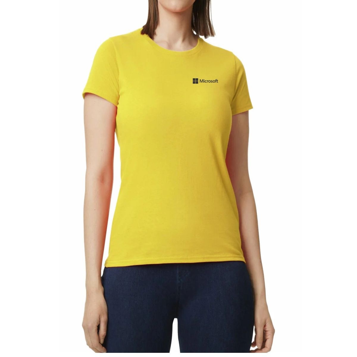 Gildan Midweight Round Neck Tshirt Women- Daisy