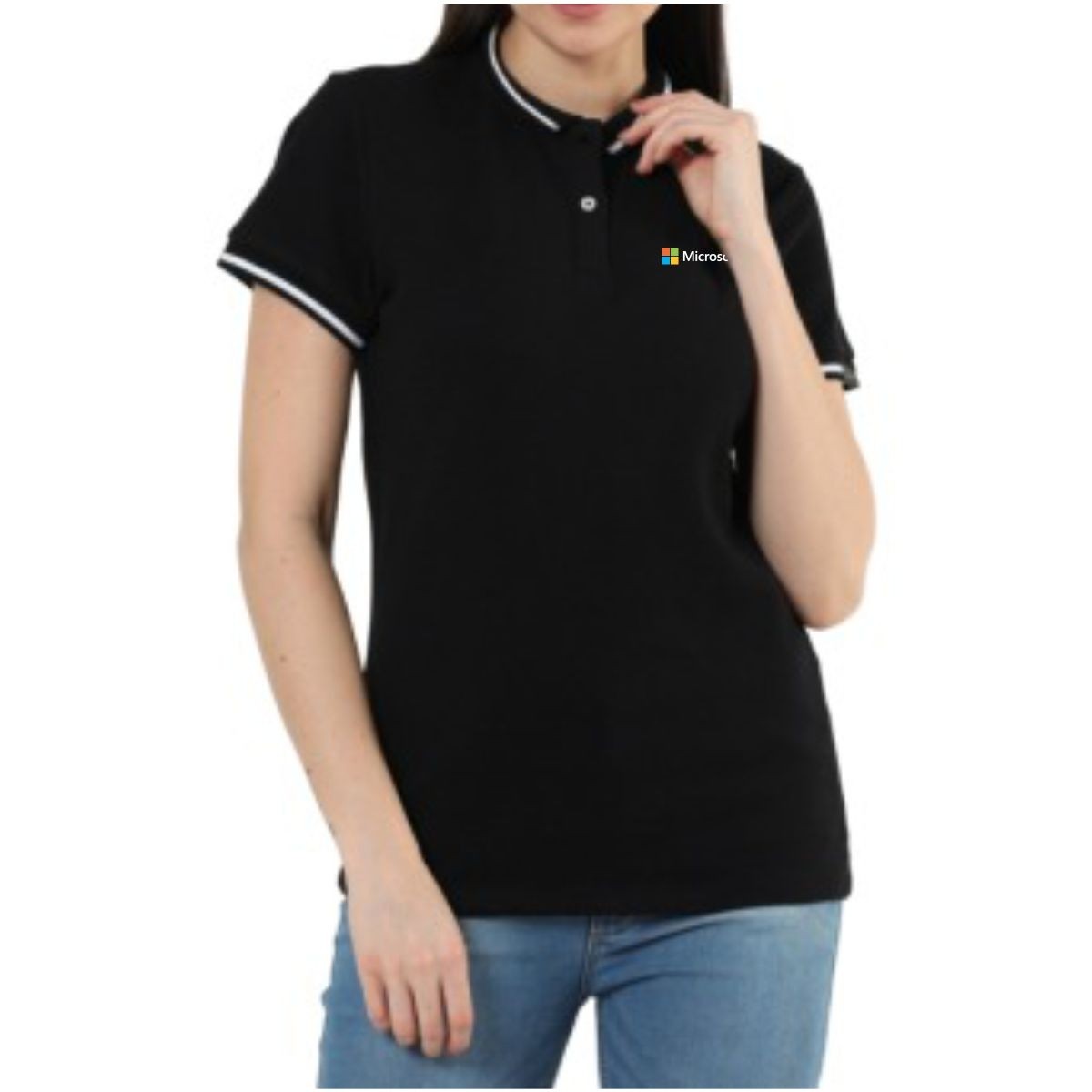 Rare Rabbit  Women’s Polo T-shirt with Tipping