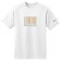 White Cotton Round Neck T-shirt-220 GSM