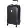 Delsey Misam ABS 55 Cm 4 Wheels Black Cabin Hard Suitcase