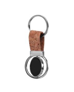 Cork Keychain