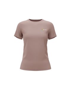 Women Round neck Tshirt- Peach
