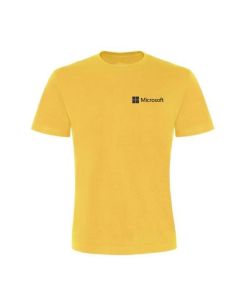 Gildan Mens Round Neck Tshirt Yellow  76000