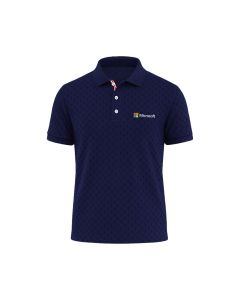 Swiss Military Premium Sports Polo Dri-Fit tshirt- Navy Blue