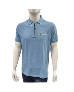 Bonnaty Mens Polo Tshirt With 1/4 Zip